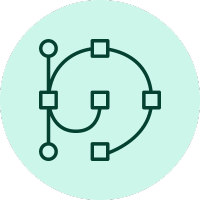 Icon: Planung der Systemarchitektur